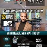 Comedy Night at Priam Vineyards