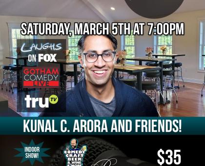 Comedy Night at Priam Vineyards