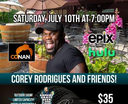 Comedy Night at Priam Vineyards