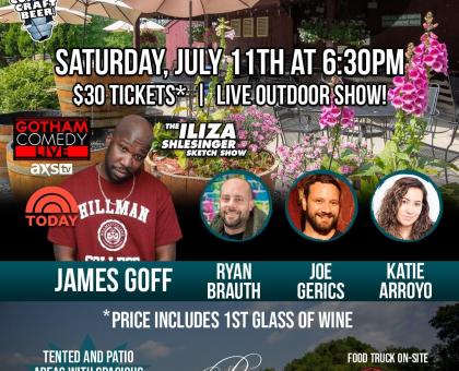Priam Vineyards Comedy Night
