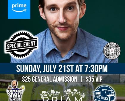 Jeremiah Watkins at Priam Vineyards