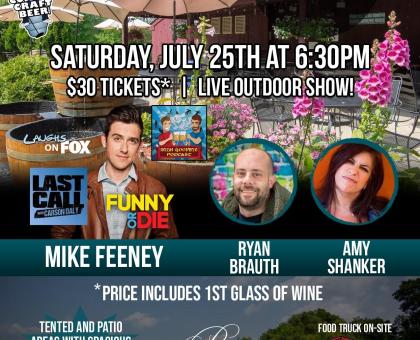 Priam Vineyards Comedy Night