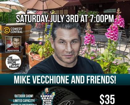 Comedy Night at Priam Vineyards