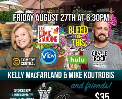 Comedy Night at Priam Vineyards