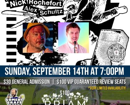 Scuffed Realtor: LIVE at Priam Vineyards w/ Nick Rochefort and Alex Schultz