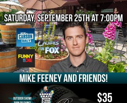 Comedy Night at Priam Vineyards