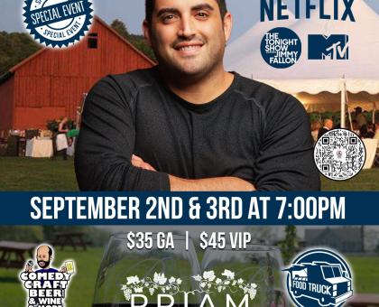 Jared Freid at Priam Vineyards