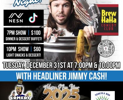 NYE Comedy at Brew Ha Ha at River