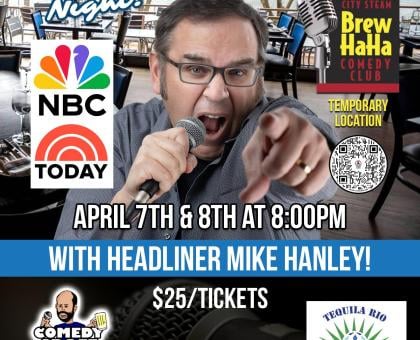 Comedy Night at City Steam at River