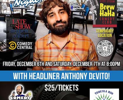 Comedy Night at Brew Ha Ha at River