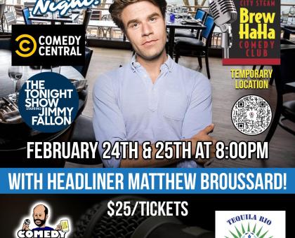 Comedy Night at City Steam at River