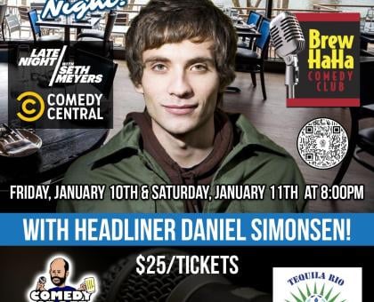 Comedy Night at Brew Ha Ha at River