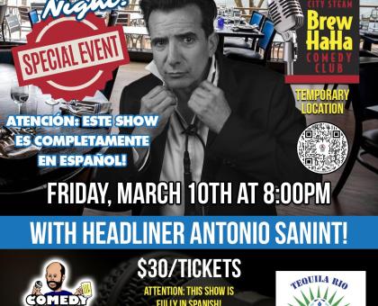 Antonio Sanint at City Steam at River