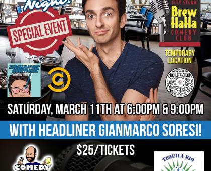 Comedy Night at City Steam at River
