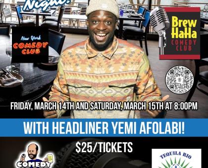 Comedy Night at Brew Ha Ha at River