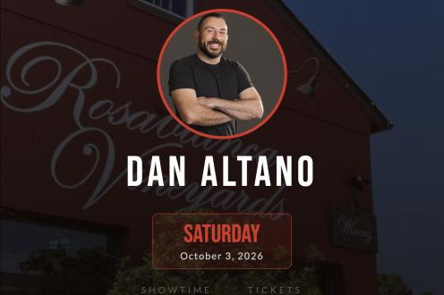 Comedy Night at Rosabianca Vineyards