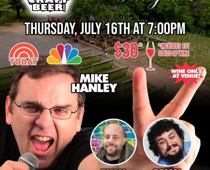 Rosabianca Vineyards Comedy Night