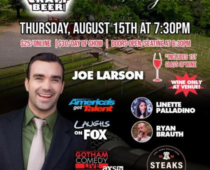 Rosabianca Vineyards Comedy Night
