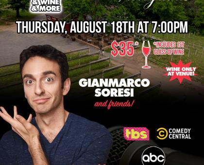 Comedy Night at Rosabianca Vineyards