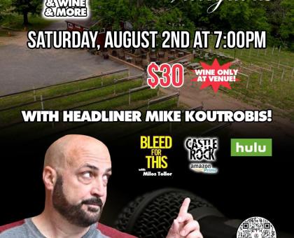 Comedy Night at Rosabianca Vineyards