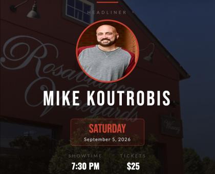 Comedy Night at Rosabianca Vineyards