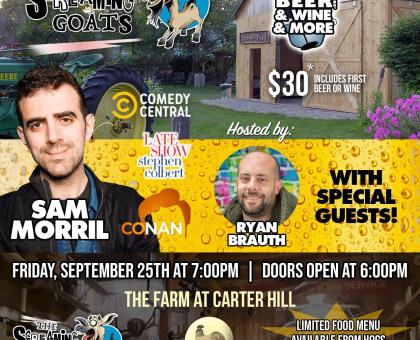 Silly Jokes and Screaming Goats with Sam Morril