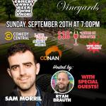 Sam Morril at Rosabianca Vineyards