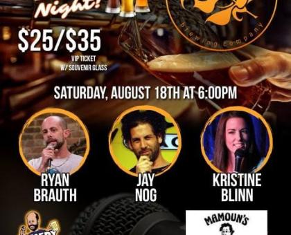 Stubborn Beauty Comedy Craft Beer Night