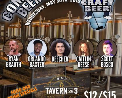 Tavern on 3 Comedy Craft Beer Night