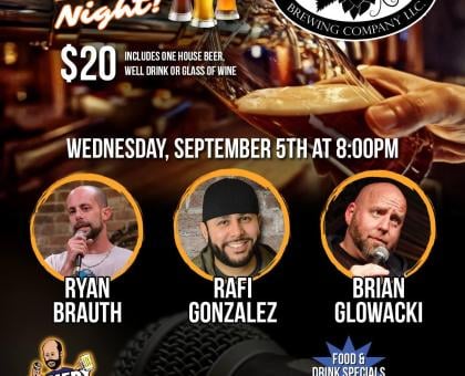These Guys Comedy Craft Beer Night