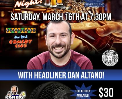 Comedy Night at Thimble Island