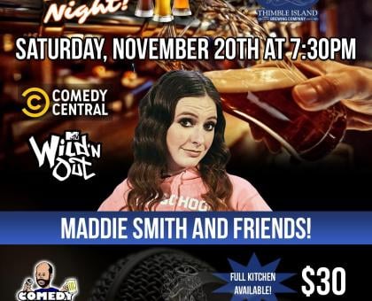 Comedy Night at Thimble Island