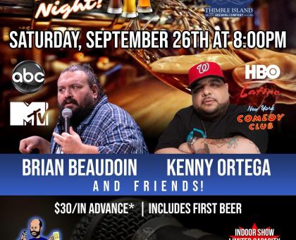 Brian Beaudoin and Kenny Ortega at Thimble Island 