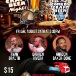 Back East Comedy Craft Beer Night