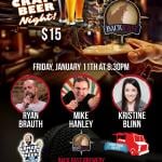 Back East Comedy Craft Beer Night