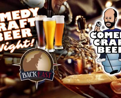Back East Comedy Craft Beer Night