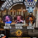 Alvarium Comedy Craft Beer Night