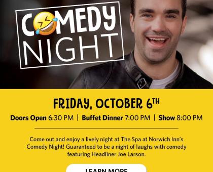 Comedy Night at Norwich Inn and Spa