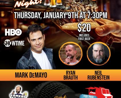 Counter Weight Comedy Craft Beer Night