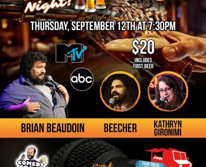 Counter Weight Comedy Craft Beer Night