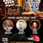 Counter Weight Comedy Craft Beer Night