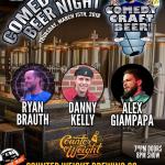 Counter Weight Comedy Craft Beer Night