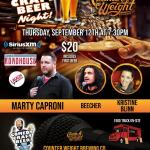 Counter Weight Comedy Craft Beer Night