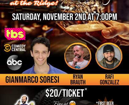 Comedy Fire at The Ridge