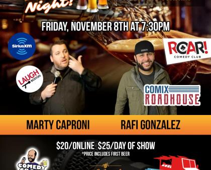 Foolproof Comedy Craft Beer Night