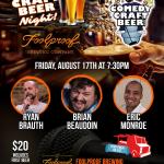 Foolproof Comedy Craft Beer Night