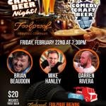 Foolproof Comedy Craft Beer Night