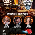 Foolproof Comedy Craft Beer Night