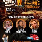 Hanging Hills Comedy Craft Beer Night