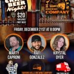 Hanging Hills Comedy Craft Beer Night